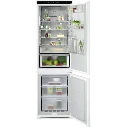 AEG TC8MS181CS - White Integrated Fridge Freezer - 186L/62L - C Energy