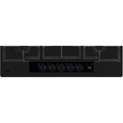 AEG HKB75341NL - Matt Black 75cm Gas Hob - 5 Burners
