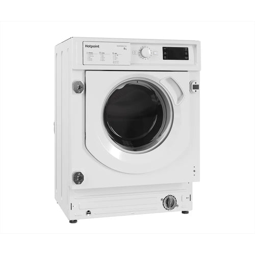 Hotpoint BI WMHG 81485 UK - Integrated 8KG Washing Machine - 1400 RPM - B energy - Display