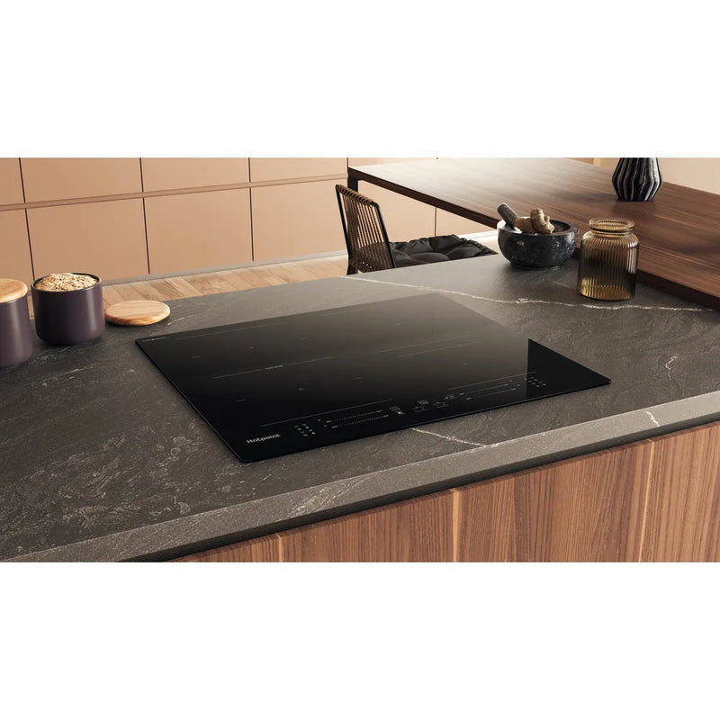 Hotpoint TS 3560F CPNE - Black 4 Zone Electric Hob