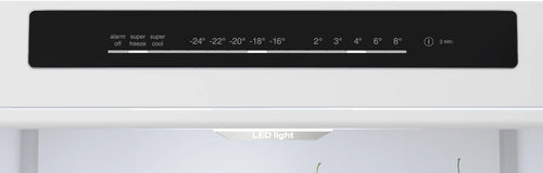 Bosch KGN392LAGG - Stainless Steel Look Fridge Freezer - 260L/103L Capacity - A Energy Rating