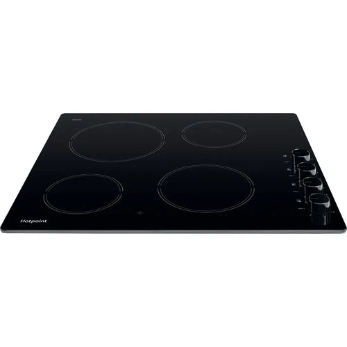 Hotpoint HR 620 R H - Black 4 Zone Ceramic Hob