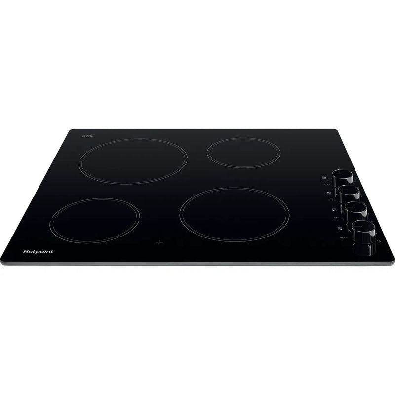 Hotpoint HR 620 R H - Black 4 Zone Ceramic Hob