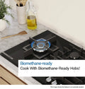 Bosch Series 6 PPM9A6I40 - Black Gas Hob - 90cm - 5 Cooking Zones