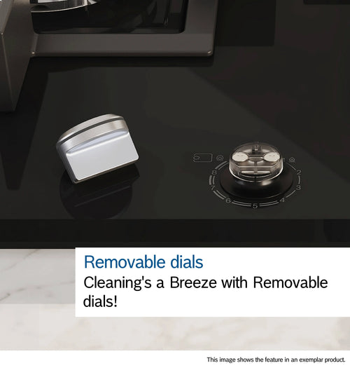 Bosch Series 6 PCR9A5I90 - Stainless Steel 91.5cm Gas Hob - 5 Burners