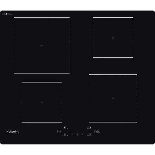 Hotpoint TQ 1460S CPNE - Black Induction Hob - 60cm - CleanProtect Nano-Coating