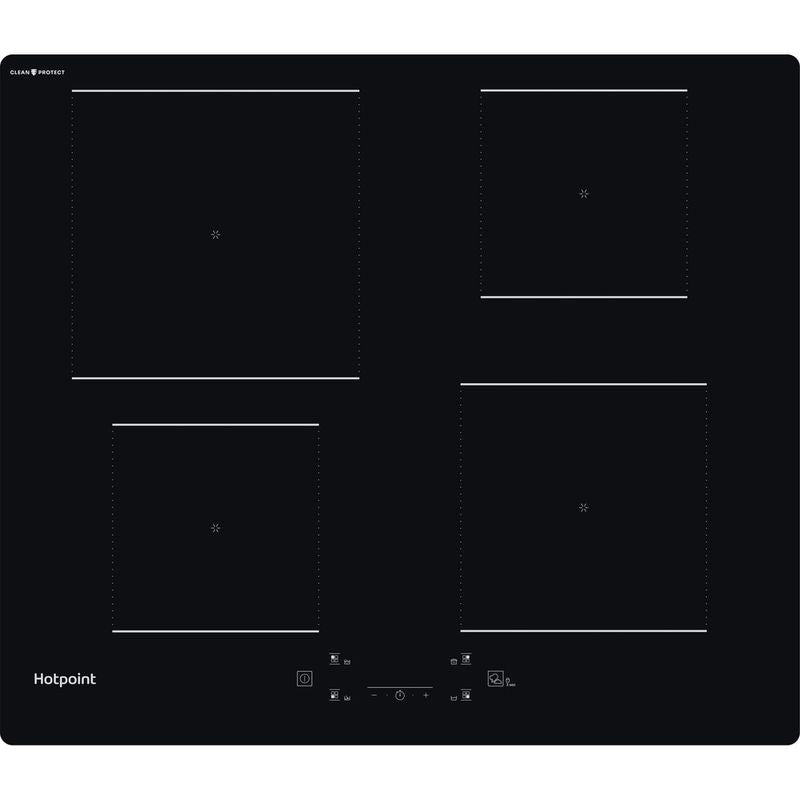 Hotpoint TQ 1460S CPNE - Black Induction Hob - 60cm - CleanProtect Nano-Coating