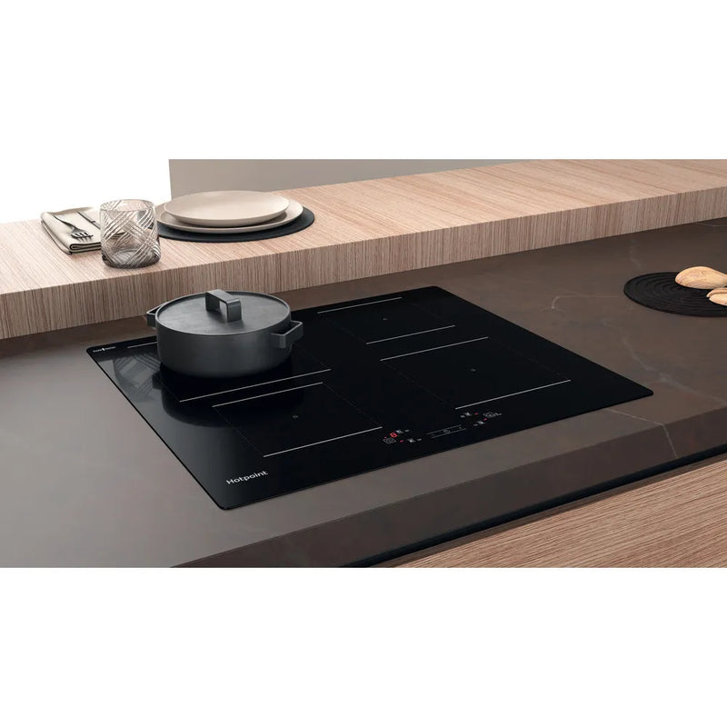 Hotpoint TQ 1460S CPNE - Black Induction Hob - 60cm - CleanProtect Nano-Coating
