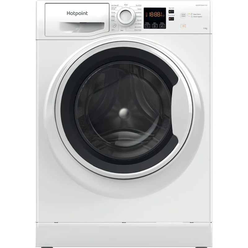 Hotpoint NSWA 1146 WW UK - White 11KG Washing Machine - 1400 RPM - A energy