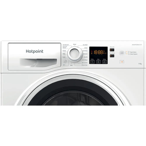 Hotpoint NSWM 1146 W UK - White 11KG Washing Machine - 1400 RPM - A energy