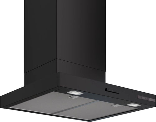 Bosch DWB65CC60B - Matt Black Chimney Cooker Hood - 60cm - B Energy Rating