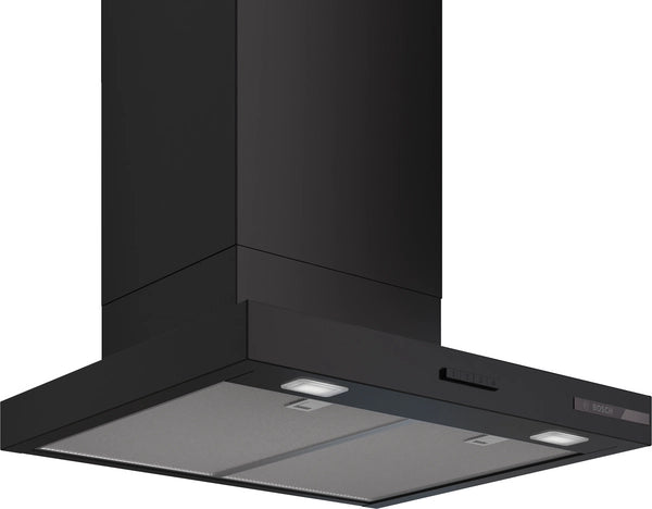 Bosch DWB65CC60B - Matt Black Chimney Cooker Hood - 60cm - B Energy Rating