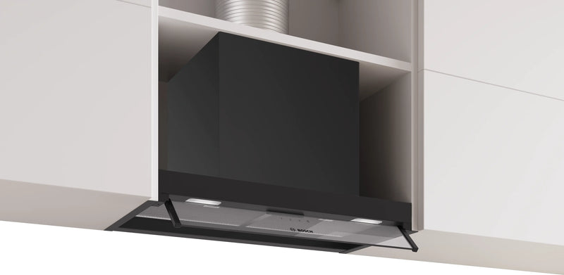 Bosch DBB65CC60B - Matt Black Integrated Extractor Hood - 60cm - 582m³/h - B Energy