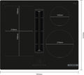 Bosch Series 4 PVS611B16E - Black 4 Zone Venting Hob - B energy