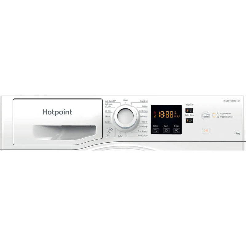 Hotpoint NSWF 946 W UK - White 9KG Washing Machine - 1400 RPM - A energy