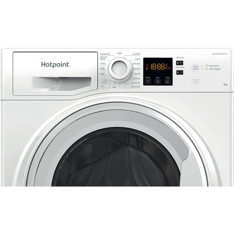 Hotpoint NSWF 946 W UK - White 9KG Washing Machine - 1400 RPM - A energy