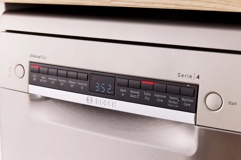 Bosch Series 4 SPS4HMI49G - Silver Freestanding Dishwasher - E energy