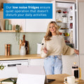 Bosch Series 2 KIV87NSE0G - Integrated 70/30 Fridge Freezer - E energy
