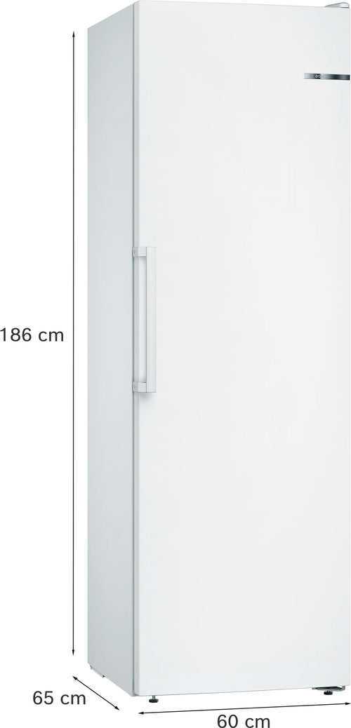 Bosch Series 4 GSN36VWEPG - White Freestanding Frost Free Freezer - E energy