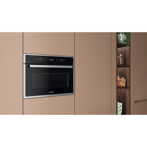 Hotpoint HCW6O7HTSXUK - Inox Built-In Microwave - 53L Capacity - 950W
