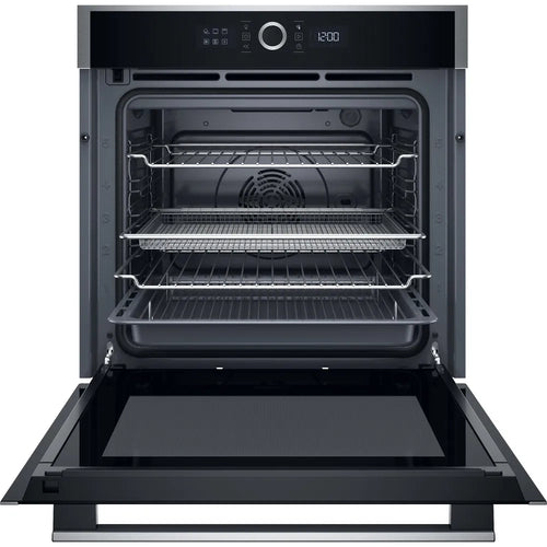 Hotpoint HOIM4S8PM0XUK Electric Single Fan Oven with Air Fry and DualClean - Stainless Steel - A+ Rated