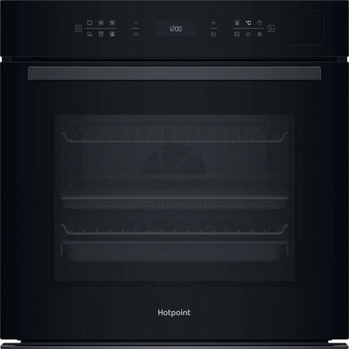 Hotpoint HOI6A8PT1SBUK - Black Single Oven - 73L - A+ Energy