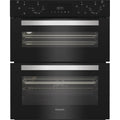 Hotpoint DUH 10D B- Black Double Oven - 86L - A Energy - Display