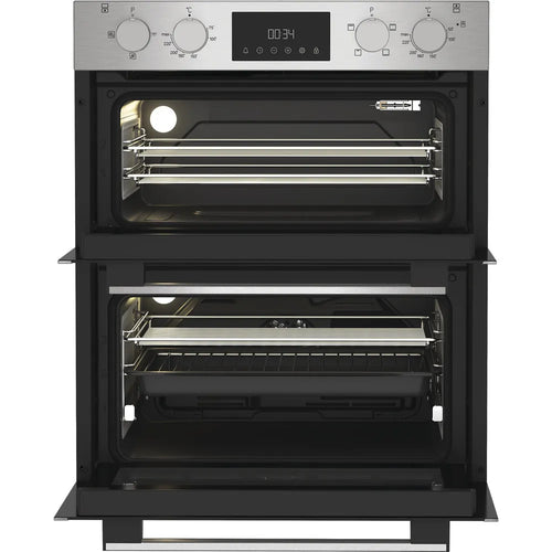 Hotpoint DUH 12D1 IX - Stainless Steel Double Oven - 48L/38L - A Energy