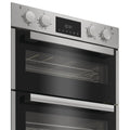 Hotpoint DUH 12D1 IX - Stainless Steel Double Oven - 48L/38L - A Energy