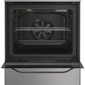 Hotpoint H6V5KMXUK - Inox Freestanding Electric Cooker - 66L - A Energy