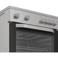 Hotpoint H6V5KMXUK - Inox Freestanding Electric Cooker - 66L - A Energy