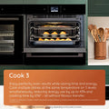 Hotpoint HCW6O7HTSXUK - Inox Built-In Microwave - 53L Capacity - 950W