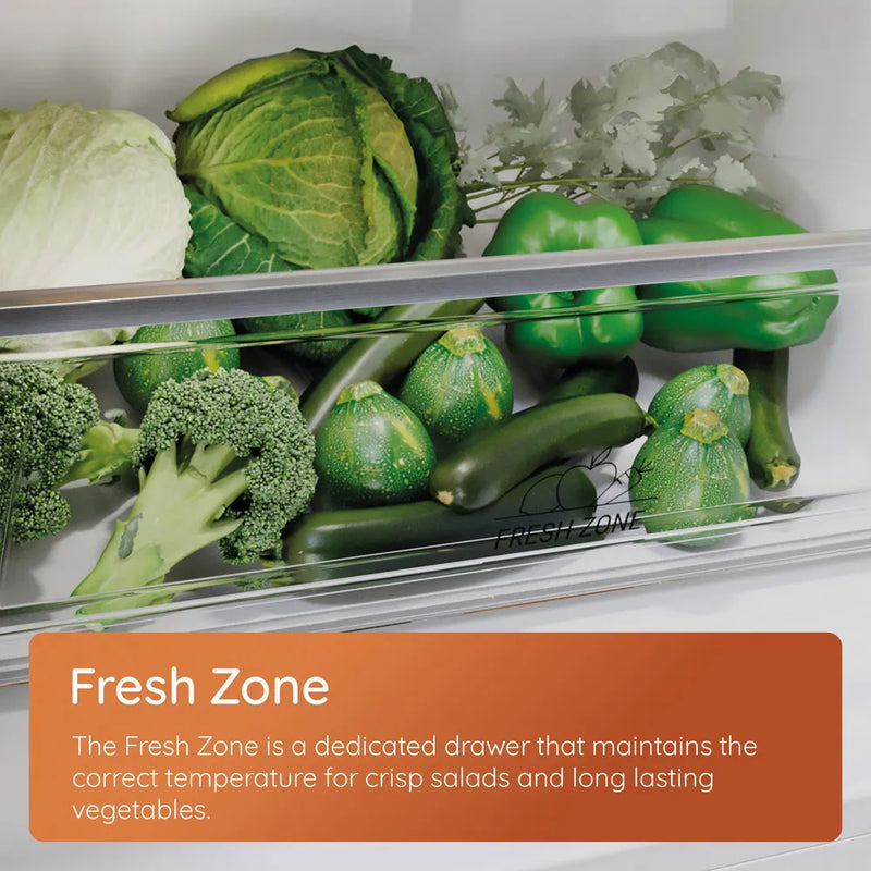 Hotpoint HPKH 1262B4 UK - White Integrated Fridge Freezer - 254L - E Rated