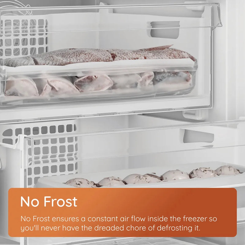 Hotpoint HPKH 1261 W4UK - White Frost Free Fridge Freezer - Garage Safe - 270L - E Energy Rating