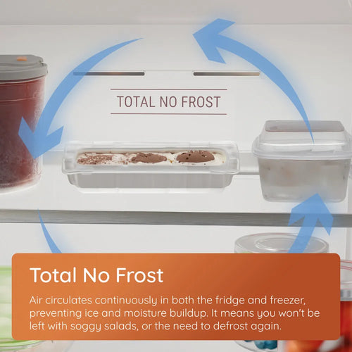 Hotpoint HTC18 T112 UK - White Integrated 70/30 Frost Free Fridge Freezer - E energy