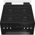Hotpoint HTG6GDCB1 - Black Gas Cooker - A+ Energy