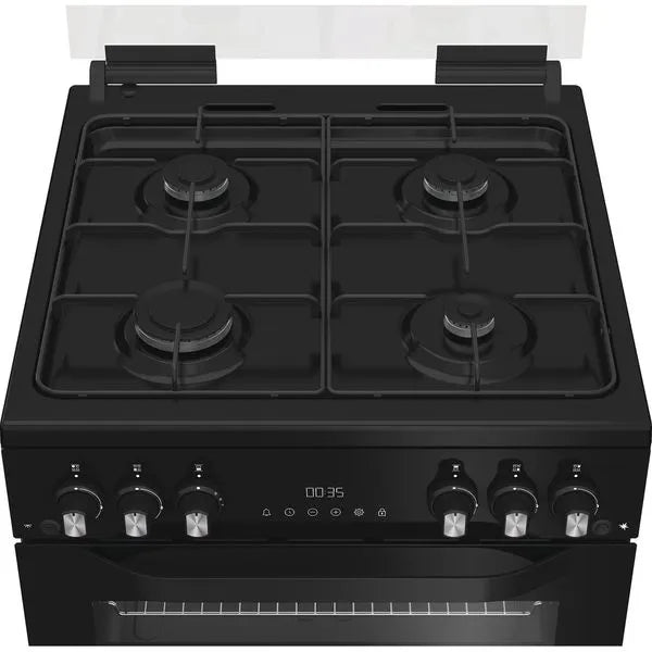 Hotpoint HTG6GDCB1 - Black Gas Cooker - A+ Energy