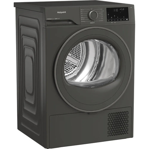 Hotpoint C HD 93M GG UK - Graphite 9KG Heat Pump Tumble Dryer - Cold Guard - Front Loading