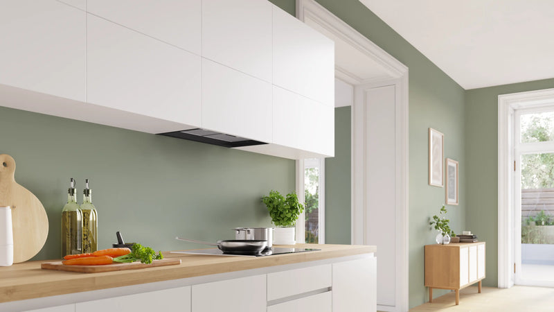 Bosch DBB63BC60B - Matt Black Integrated Design Hood - 60cm Width - D Energy Rating