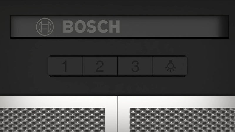 Bosch DBB63BC60B - Matt Black Integrated Design Hood - 60cm Width - D Energy Rating