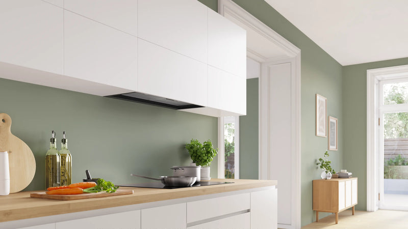 Bosch DBB83BC60B - Matt Black Integrated Extractor Hood - 80cm - D Energy