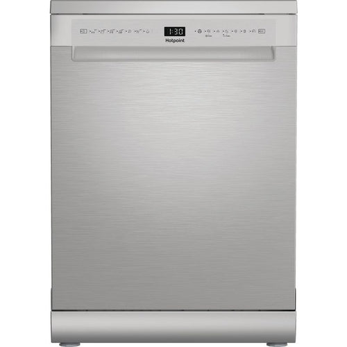 Hotpoint H8F HS61X UK - Stainless Steel Dishwasher - Full Size - A Energy Rating