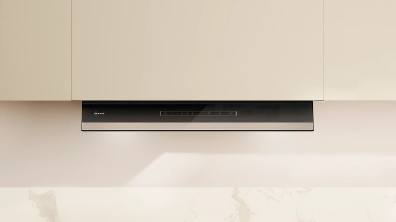 NEFF D68XET2S0B - Black Integrated Hood 60cm - 851m³/h Boost - A+ Energy