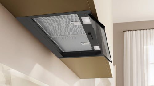 N 50 D65XCC2S0B - Matt Black Integrated Hood 60cm - 582 m³/h - B Energy