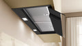 Neff D88XET2S0B - Black Integrated Extractor Hood - 80cm - A+ Energy