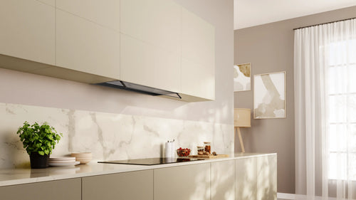 N 50 D85XCC2S0B - Matt Black Integrated Design Extractor Hood - 80cm - B Energy