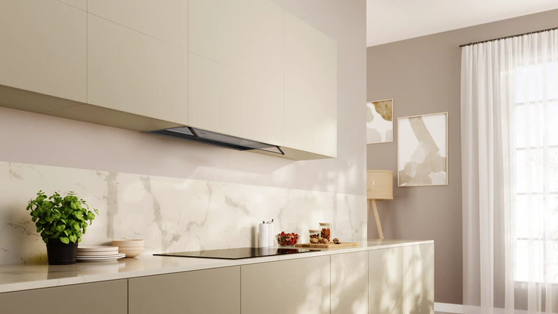N 50 D85XCC2S0B - Matt Black Integrated Design Extractor Hood - 80cm - B Energy