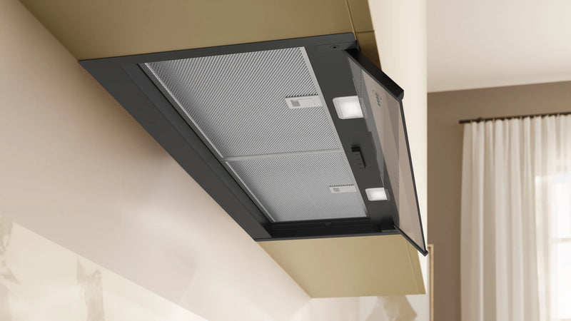 N 50 D85XCC2S0B - Matt Black Integrated Design Extractor Hood - 80cm - B Energy