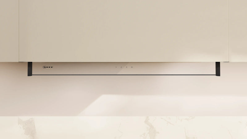 N 50 D85XCC2S0B - Matt Black Integrated Design Extractor Hood - 80cm - B Energy