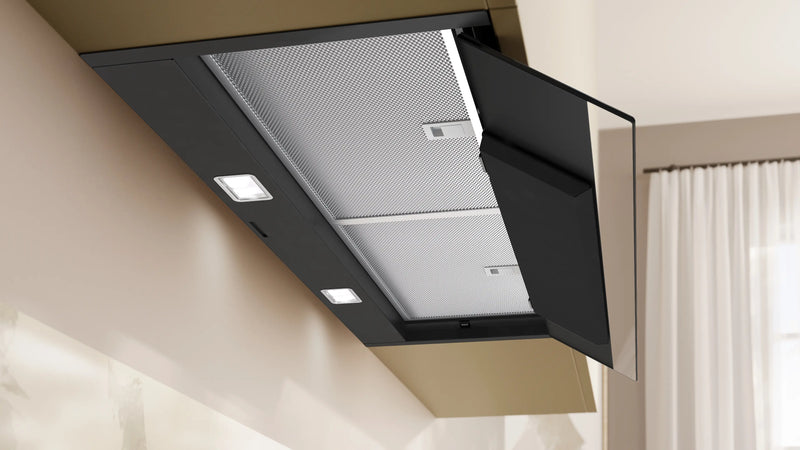NEFF D98XET2S0B - Black Integrated Hood 90cm - 851 m³/h - A+ Energy